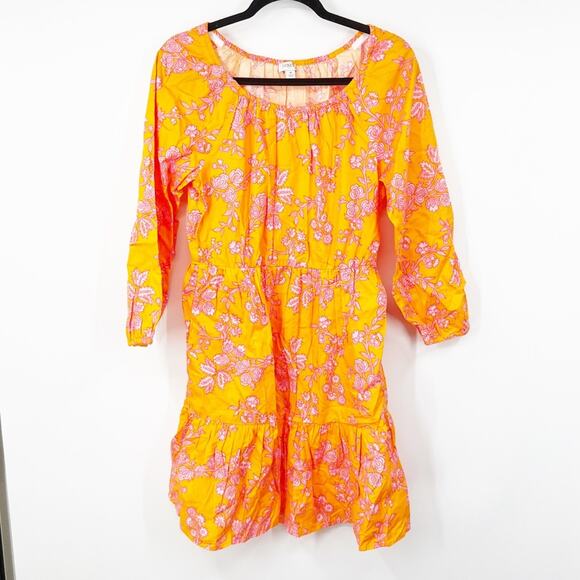 J. Crew Factory Printed Scoop Neck Mini Dress NWT - Picture 1 of 8